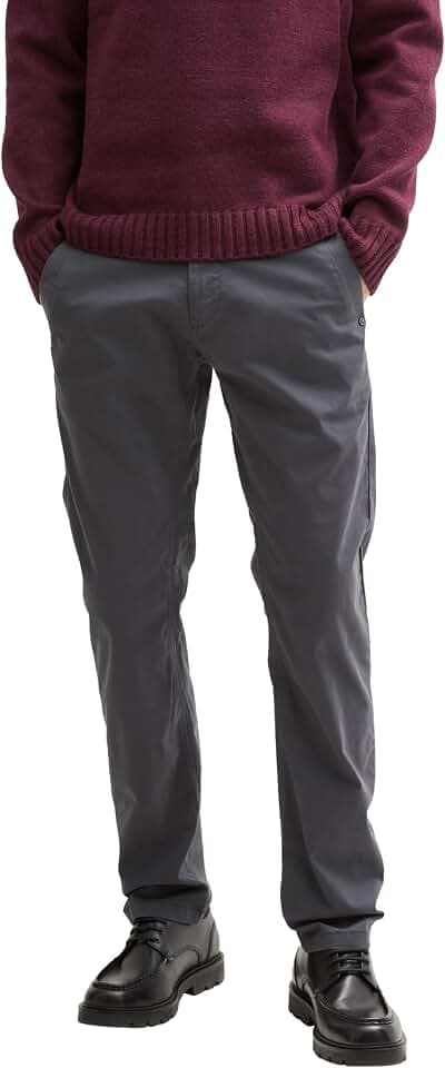 Tom Tailor Herren Tapered Chino Hose