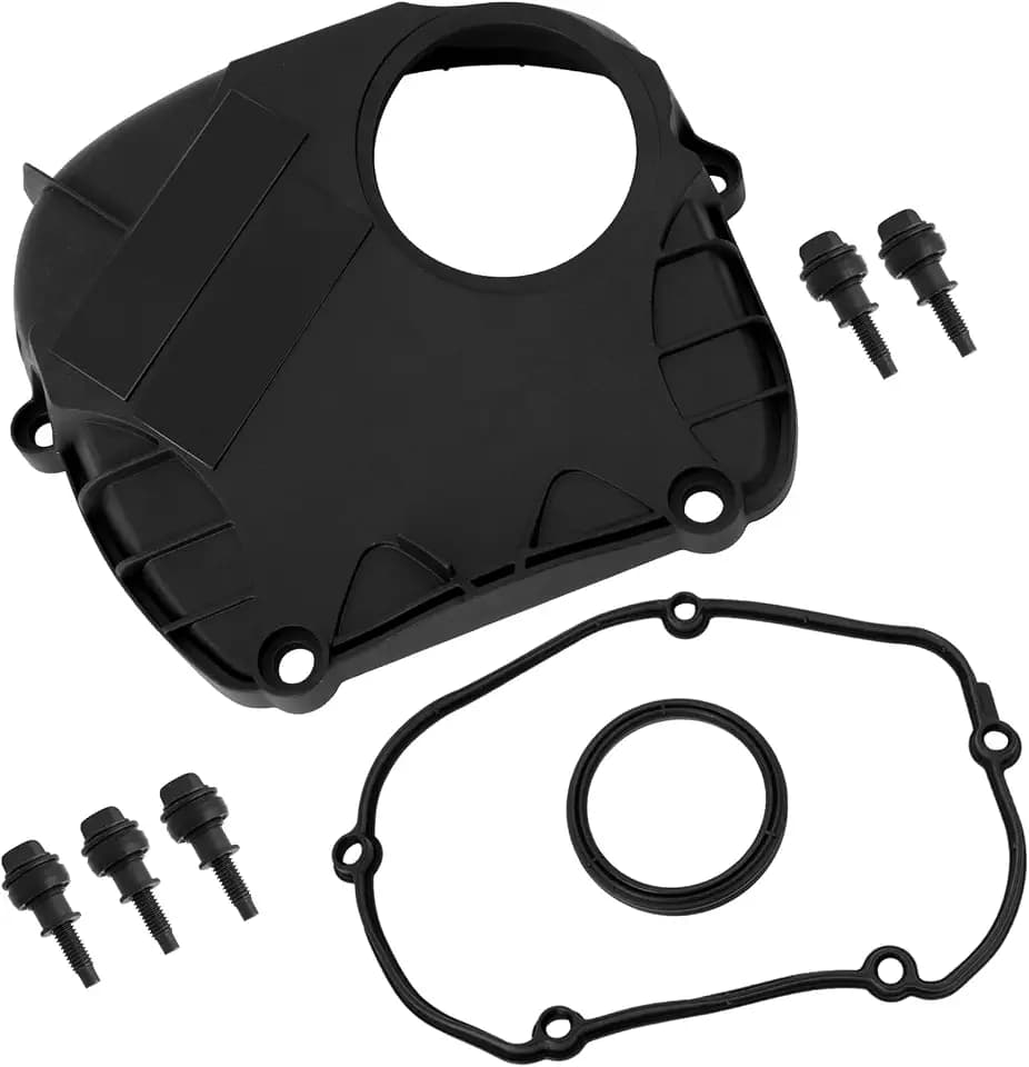 Engine Upper Timing Chain Cover with Gasket Compatible with VW Eos Audi Q5