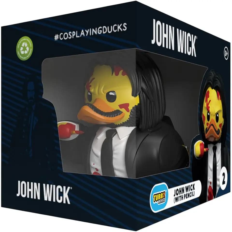 TUBBZ John Wick Chapter 3 - John Wick Pencil – Boxed-Sammelfigur, 9 cm