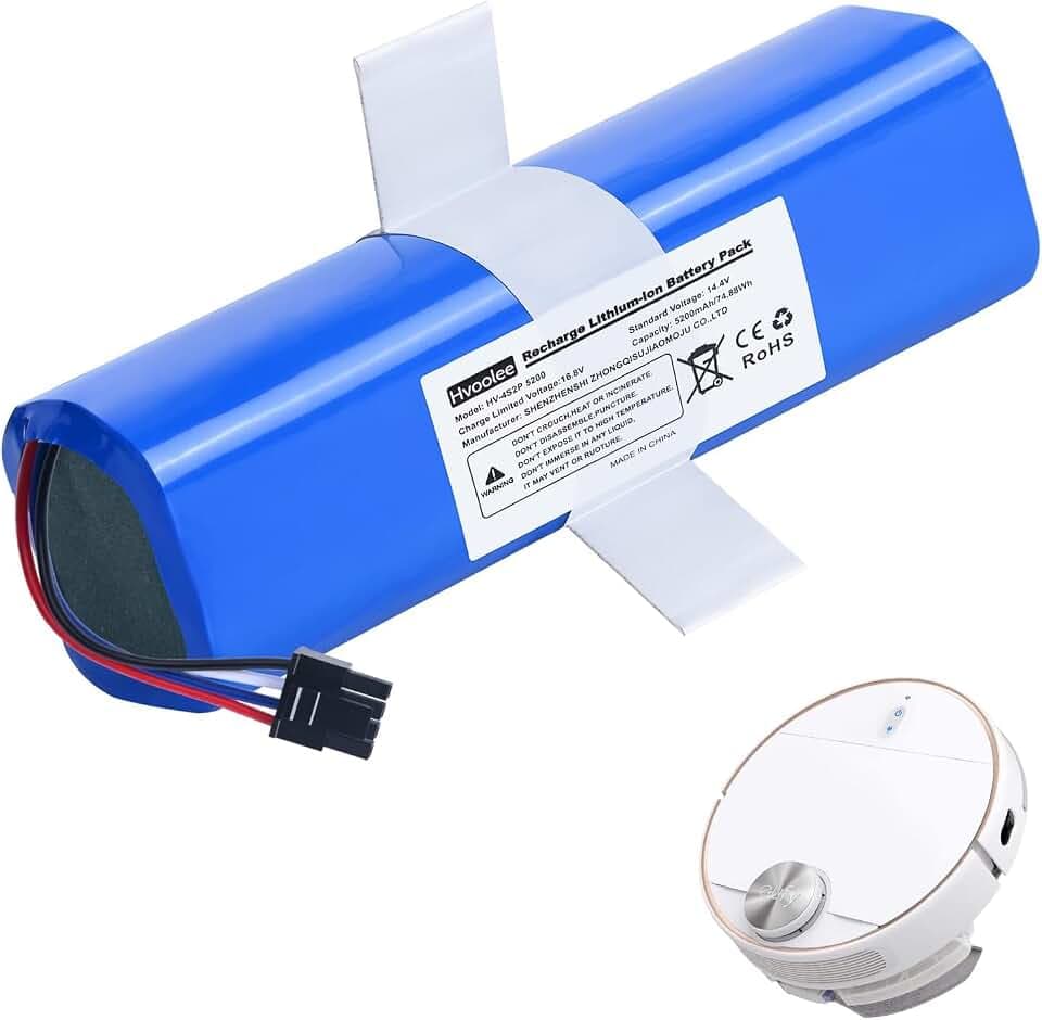 Ersatzakku für Eufy Robovac L70 Hybrid Neu Akku 5200mAh 14.4V Batterie T2190, T2190G21 /INR18650M26-4S2P Staubsauger Robotic Vacuum Battery