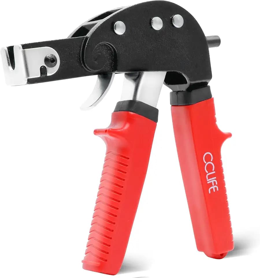 CCLIFE Hohlraumdübel Zange M4/M5/M6, ergonomische Zange Hohlwand Gipskarton