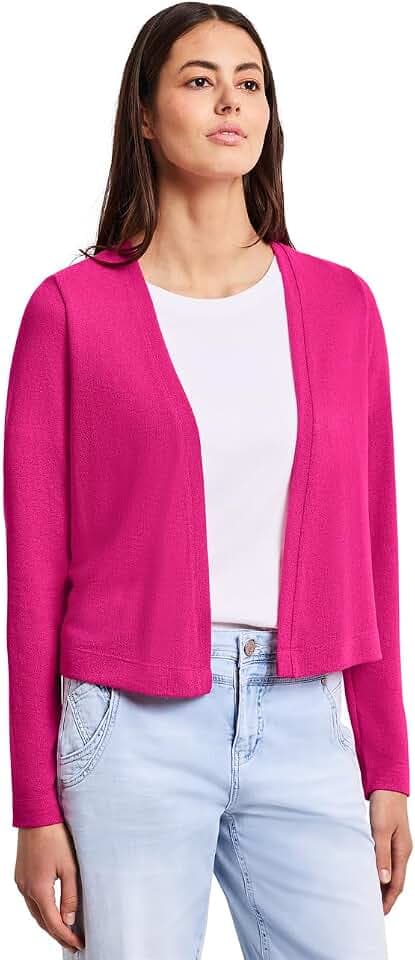 Street One Damen 3229507 Langarm Jacke in offener Passform (1er Pack)