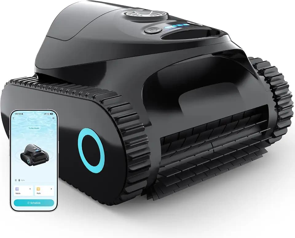 [2026 NEW] C1 Robotic Pool Cleaner with 180Mins, Obsidian