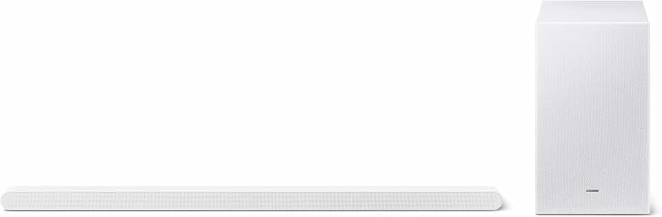 Samsung HW-S711GD 3.1-Kanal Ultra Slim Soundbar für TV-Geräte, Bluetooth-Lautsprecher mit ultraschlankem Design, Kabelloses Dolby Atmos / DTS:X, Q-Symphony [2024]
