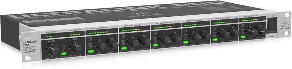 Behringer ULTRALINK PRO MX882 V2 Ultraflexibler 8-Kanal-Splitter/Mixer