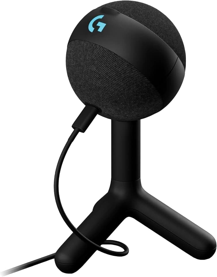 Logitech G Yeti Orb Gaming-Kondensatormikrofon mit RGB und LIGHTSYNC