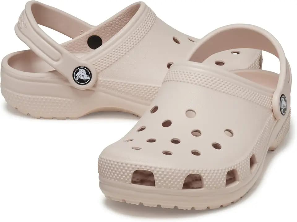 Crocs Kids Classic Clogs, Quartz, 6 Big Kid
