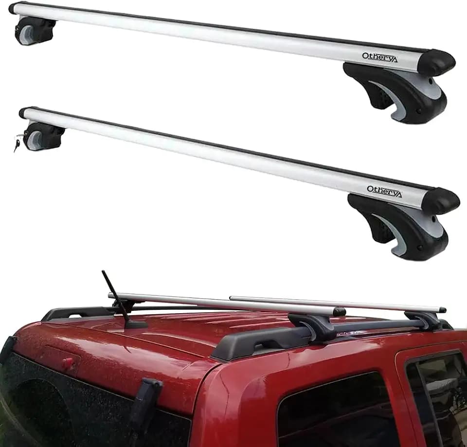 Aero Aluminum Universal 56'' Roof Rack Cross Bars, Existing Raised Side Rail with Gap -200 lbs Load Capacity