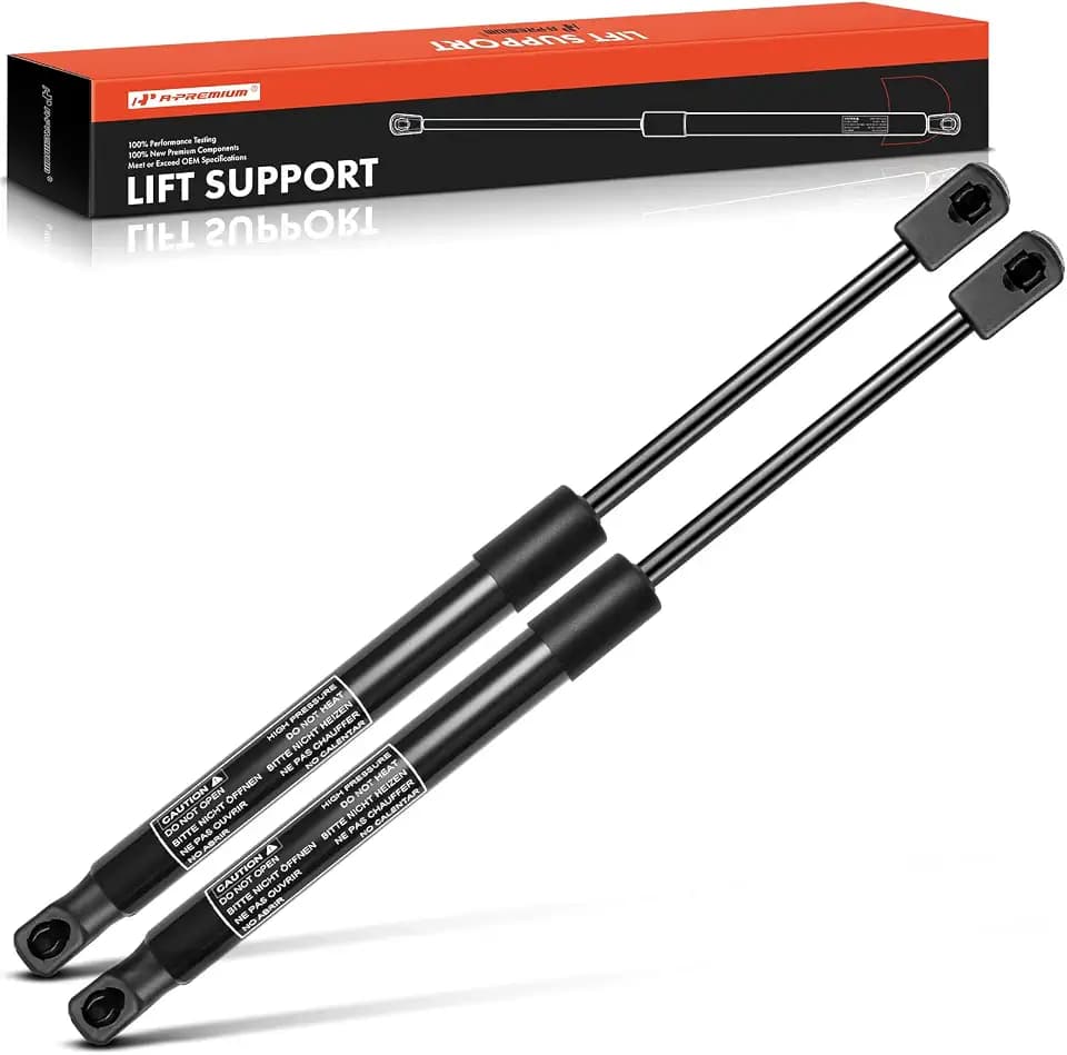 A-Premium Rear Window Glass Lift Supports Shock Struts Spring Prop