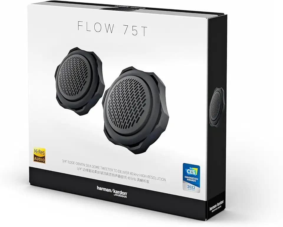 Harman Kardon Flow 75T Hochtöner – Seidenkalotte 19 mm (3/4 Zoll), 120W RMS