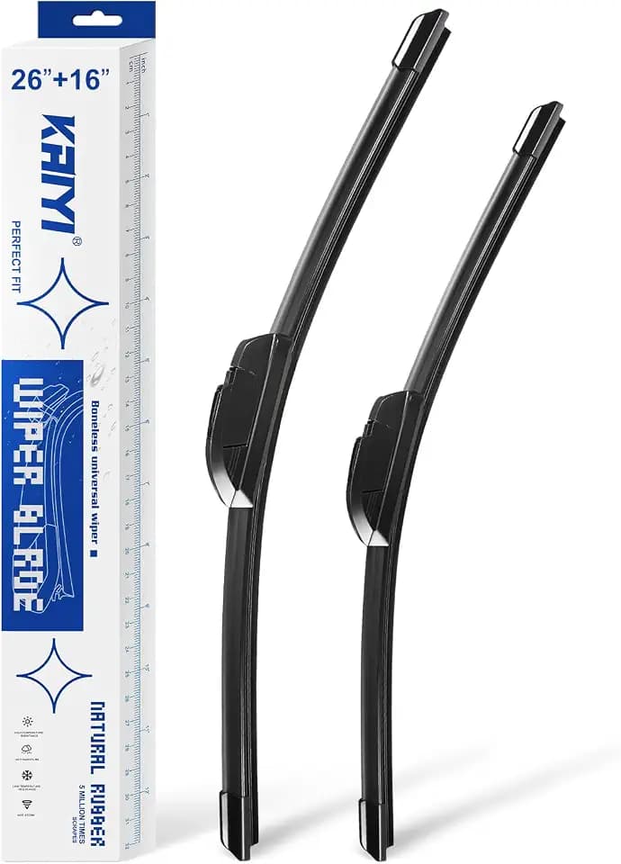 KAIYI 26" + 16" Windshield Wipers Compatible with Toyota Corolla 2009-2019,Toyota RAV4 2013-2023 Premium Automotive Replacement Windshield Wiper Blades 2 Pack