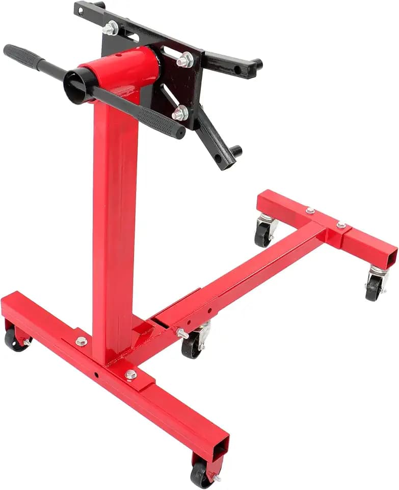 GXYWADY 880lbs Red Torin Steel Rotating Engine Stand