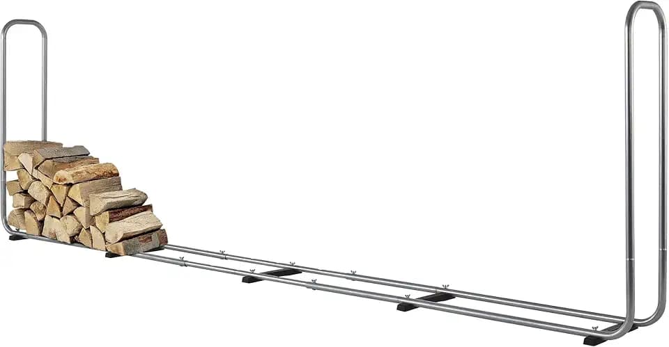 wolfcraft Stapelhilfe Modular XXL - Verstellbare Kaminholzaufbewahrung
