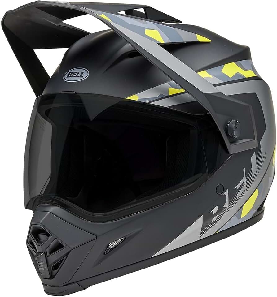 Bell MX-9 Adventure MIPS Helmet (Matte Mesa Black/Yellow Camo)