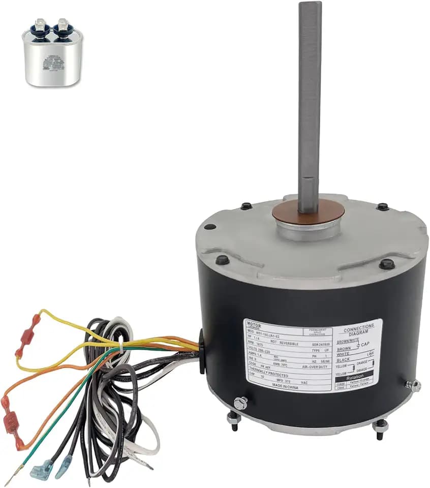 D7909 W51-14CJA1-02 Condenser Fan Motor Replaces FSE1026SV1 WG840728 D7909