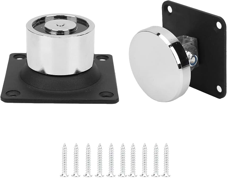 12V-24V Elektromagnetischer Türhalter mit 60 kg (132,3 Pfund)