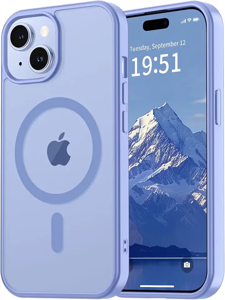 vnnink for iPhone 14 Plus Case/iPhone 15 Plus Case Blue Purple