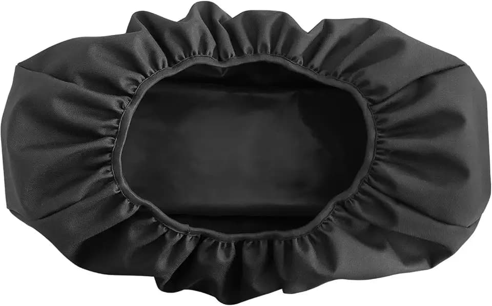 Winch Cover, Heavy Duty Waterproof Dust-Proof Winch Protection Cover, Ideal for Electric Winches 8500-17500 lbs, Indoor/Outdoor (21.5” x 9.5” x 7.5”) - Black
