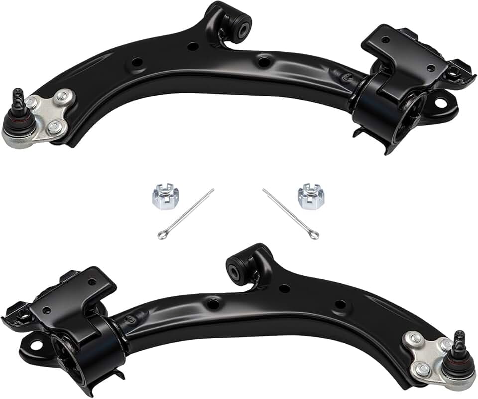 TUCAREST K620500 K620501 (Pair) Front Lower Control Arm and Ball Joint Assembly Fit For 2007 2008 2009 2010 2011 Ho-nda CR-V [# 51360SWAA01 51350SWAA20 51360SWAE01 521-715 521-716]