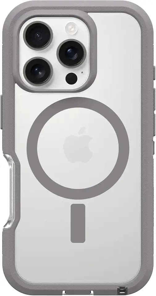 OtterBox iPhone 16 Pro Defender Series XT Clear Case - Snow Capped Clear