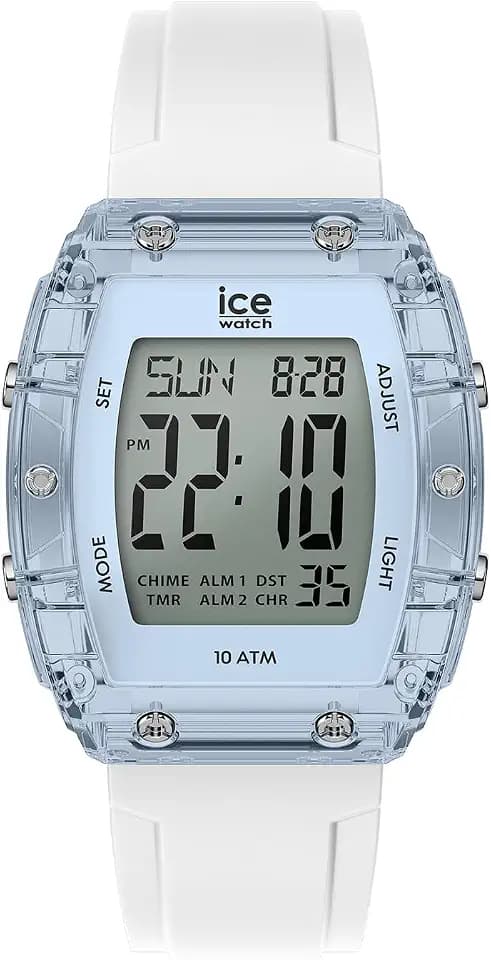 Ice Digit boliday - White - Clear Blue - Silver - Small
