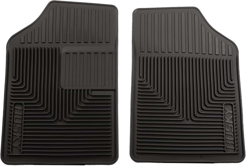 Husky Liners - Heavy Duty Front Floor Mats | 1980-2005 Buick Century, 1980-1990 Buick Electra, 1980-2004 Buick Lesabre, Black | 51051