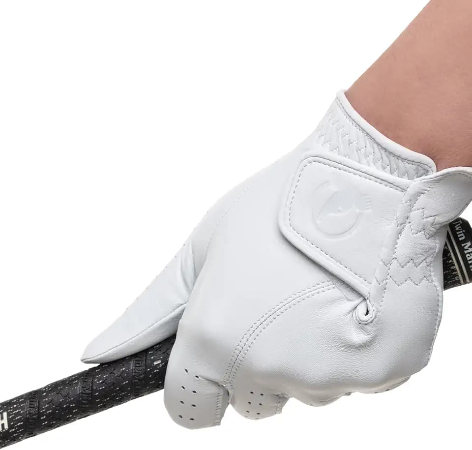 Honma Golf Glove with Premium Cabretta Leather,Mens Golf Glove Left Hand with Enhanced Grip & Breathable Comfort
