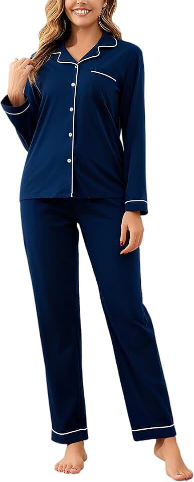 100% Cotton Pajamas for Women Set