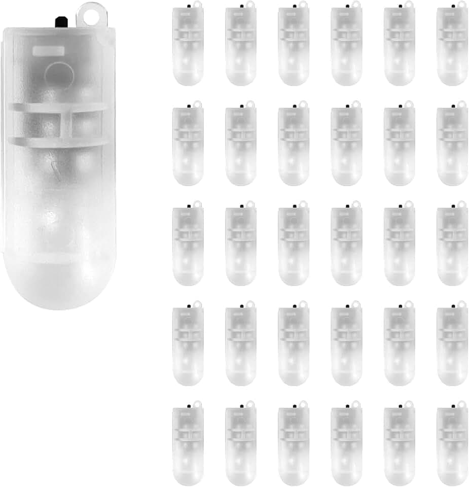 Danolt 30 Stück Ballonlichter mini led licht led ballons für hochzeit deko party deko tischdeko geburtstag