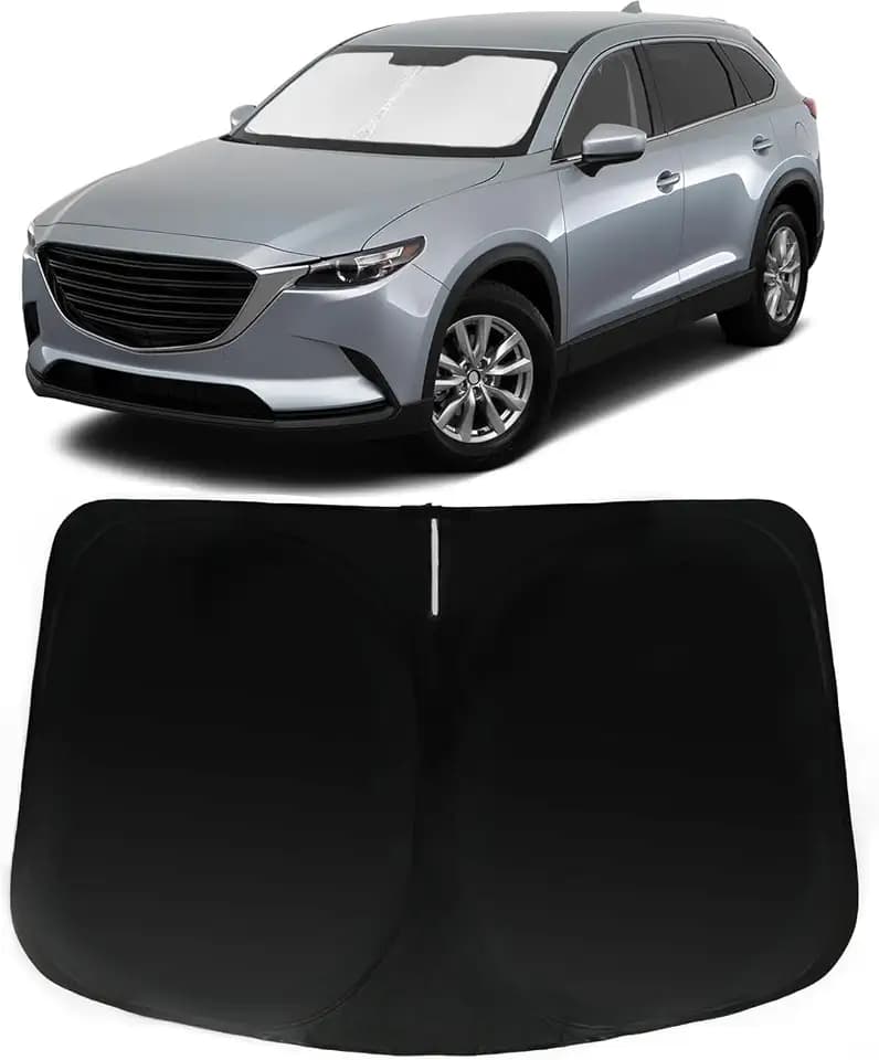 Windshield Sun Shade for Mazda CX-9 2016-2021 CX9 2023-2026