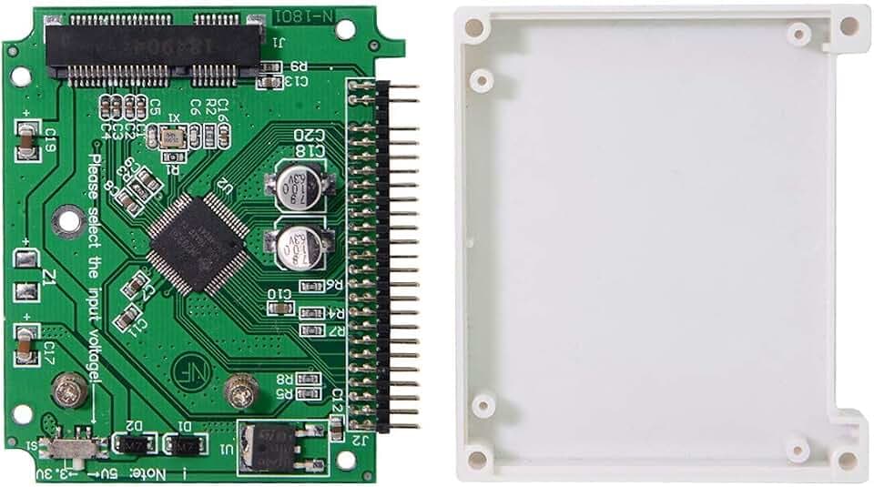 chenyang mSATA Mini SATA SSD auf IDE 44Pin 1,8 Zoll halbhohes Festplattengehäuse für Notebook Laptop