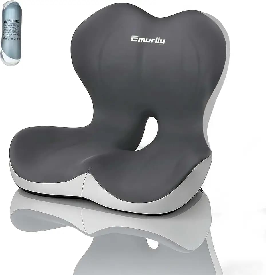 Ergonomic Memory Foma Car Seat Cushion Reducing Sciatica Pressure