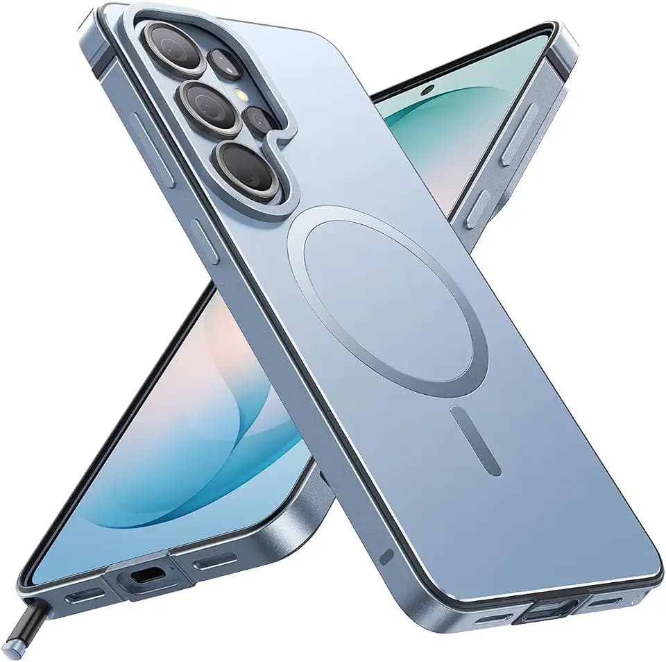 Magnetic Slim for Samsung Galaxy S26 Ultra Case, Aluminum Frame
