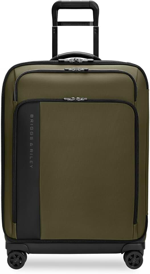 Briggs & Riley ZDX Medium Expandable Spinner, Softside, Hunter Green