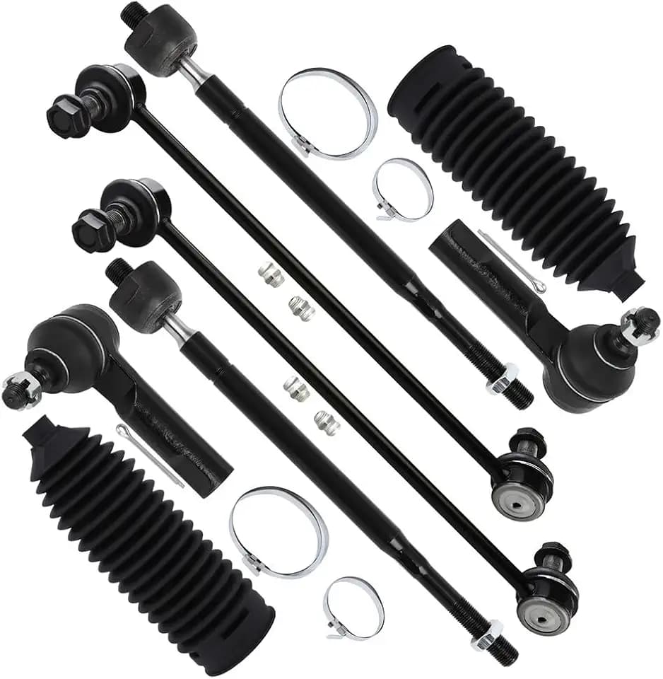 SCITOO 8pcs Front Tie Rod Kit Fits 2011-2017 for Honda Odyssey