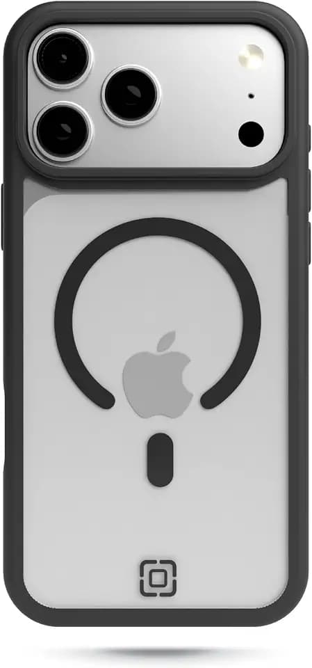 Incipio - Velocity iPhone 17 Pro Max, Magsafe Compatible Phone Case, 10ft-12ft Drop Tested, Ultra Durable & Shock Absorbing, Scratch Resistant & Slim Profile (Black/Clean)