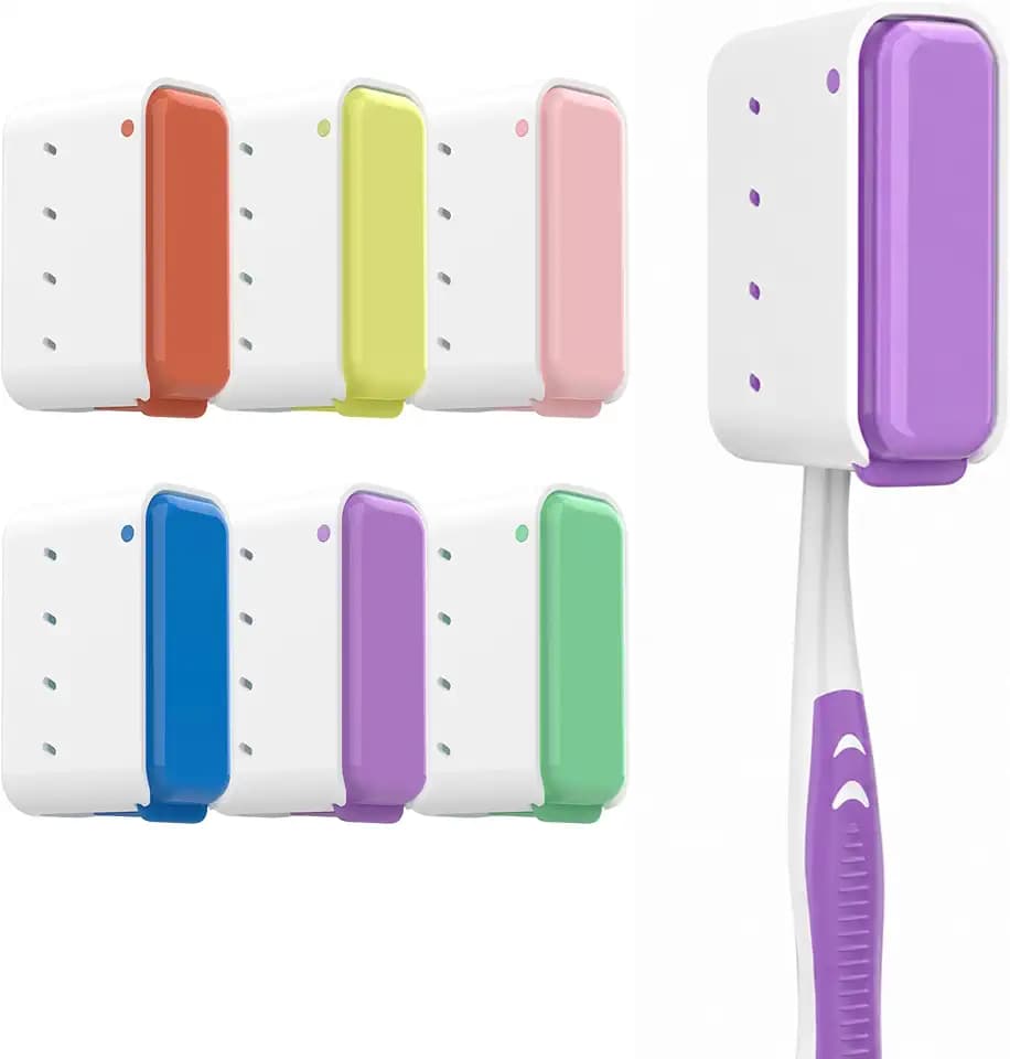 Fregum Toothbrush Covers Caps, Toothbrush Head Protector Case for Travel