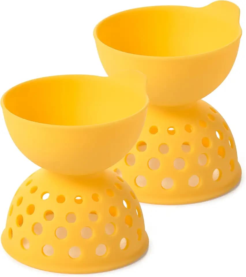 OXO Good Grips Eier-Pochierer 2-teiliges Set aus -freiem Silikon