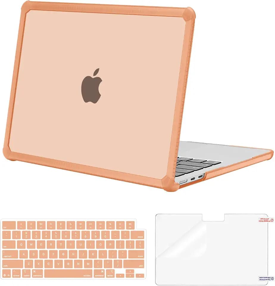 MOSISO Compatible with MacBook Air 13 inch Case M5 2026 M4 M3 M2 2025-2022