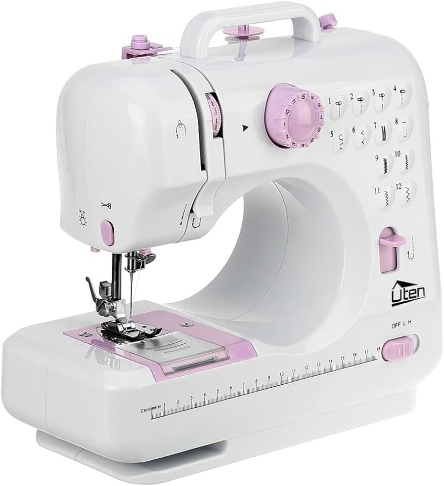 Uten Mini tragbare elektrische Handnähmaschine für Damen