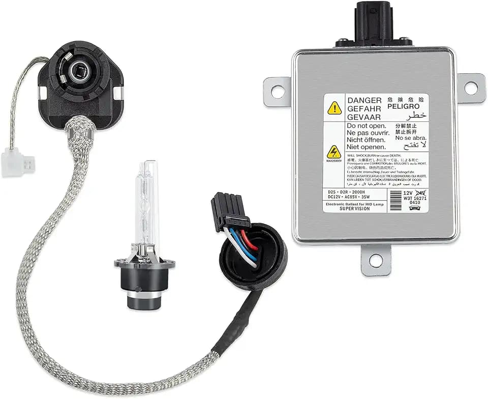RANSOTO W3T19371 Xenon HID Headlight Ballast Compatible with Acura TL TSX ZDX MDX RDX ILX Honda Accord Odyssey Mazda 3 5 CX-5 Mitsubishi Lancer with Igniter D2S Bulb Replaces W3T16271 W3T15671