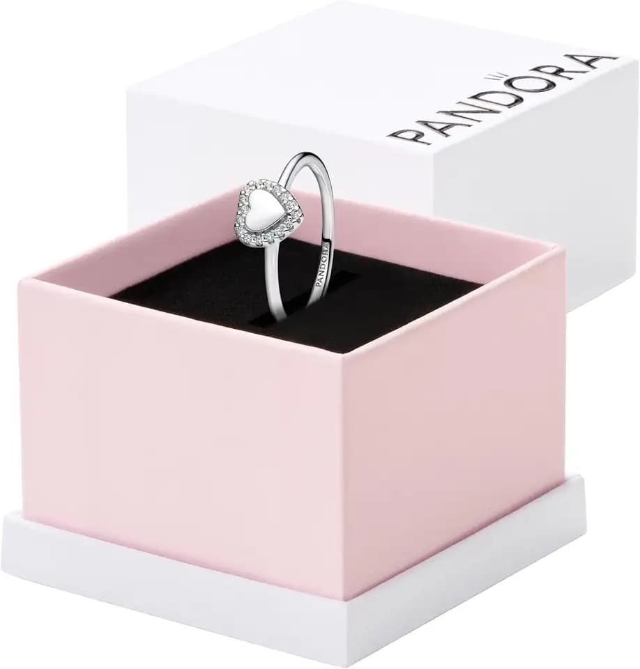 PANDORA Damen-Ring Herz Silber 193801C01