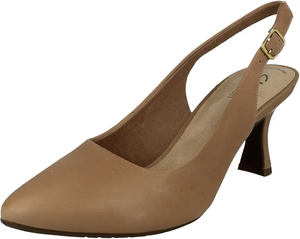 Clarks DashLite Wish Womens Off White Combi, 8