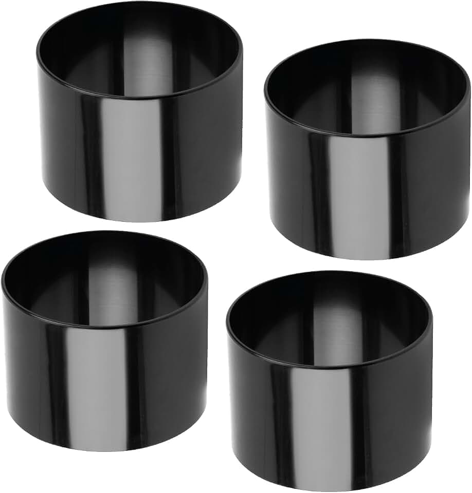 POWERTEC 6-Inch Hose Connector Splice Fitting for Dust Collectors and Dust Collection Systems, 4 PK (70280-P2)