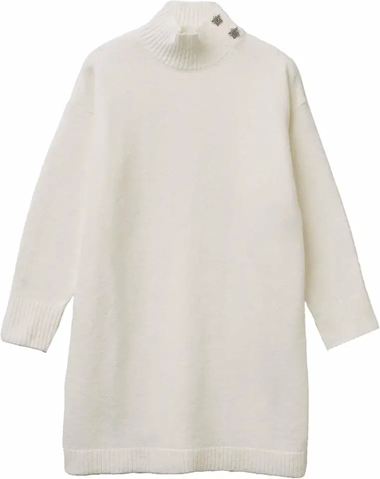 United Colors of Benetton Unisex Kinder Vestito 12b9cv007 Kleid (1er Pack)