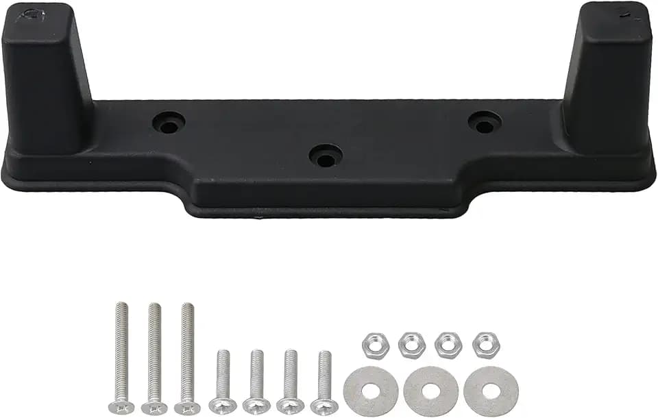 Luggage Bottom Stand 9.45inch Suitcase Feet Pad, Sturdy Plastic Luggage Bracket Feet Into Standing Roller Bag,Baggage Stud Foot with Mounting Parts