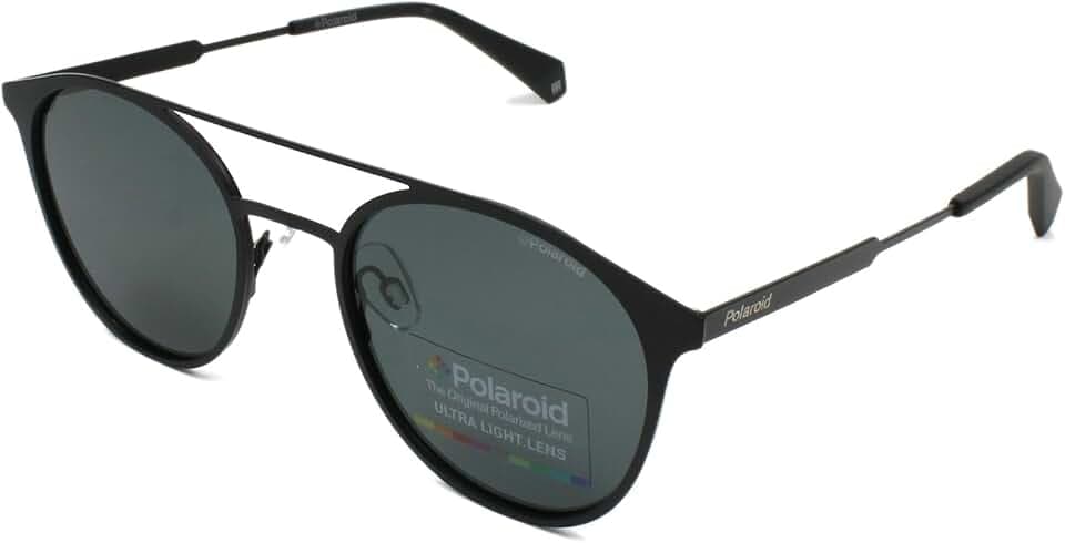 Polaroid Unisex-Erwachsene PLD 2052/S Sonnenbrille, Schwarz (Black), 51