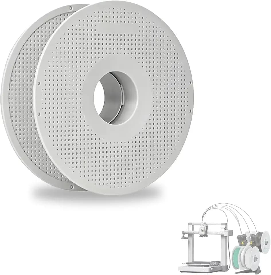 ABS Hohlkern Filamentspule wiederverwendbar für 3D-Drucker PLA und PETG