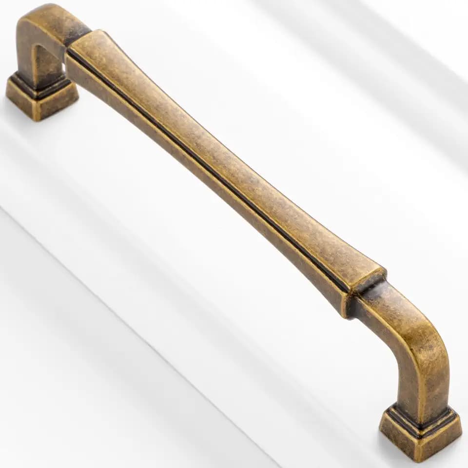 5 Inch Antique Brass Cabinet Pulls Kitchen Handles 10 Pack 3175