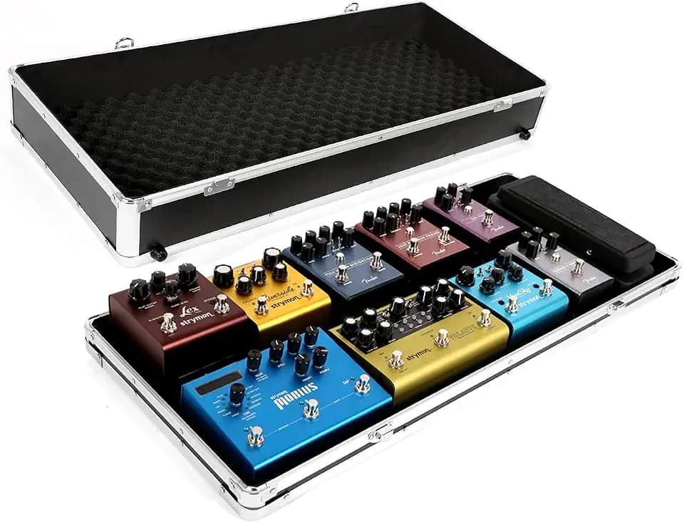 GHOSTFIRE Guitar Multi Effect Pedal Case 27.5x11.6x4.2in, T-EC14
